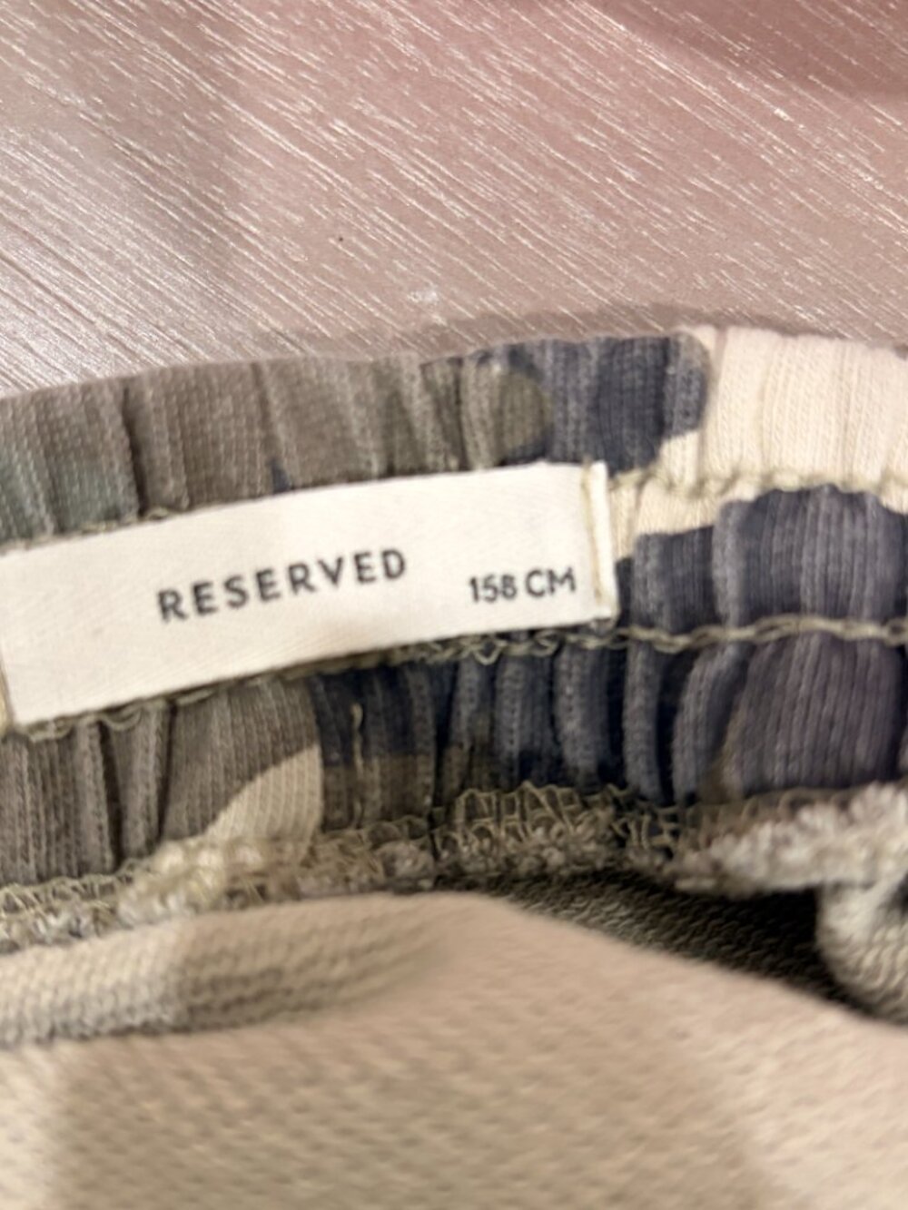 RESERVED CAMO BOYS PANTS SHORTS SWEATS - Picture 5 of 5